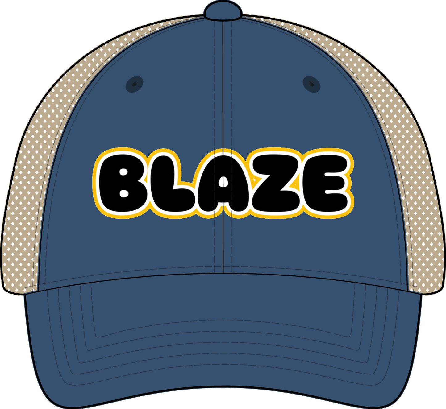 Burnsville Blaze Women's Washed Mesh-Back Cap