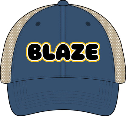 Burnsville Blaze Women's Washed Mesh-Back Cap