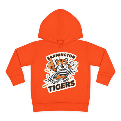 Farmington Tigers Toddler Pullover Fleece Hoodie