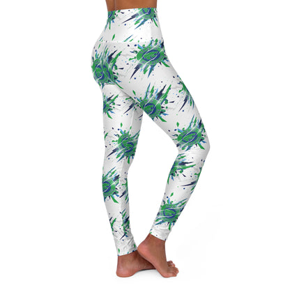 Eagan Wildcats Stylish High Waisted Yoga Leggings