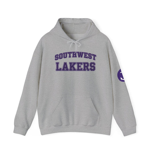 Minneapolis Southwest Lakers Block Hoodie