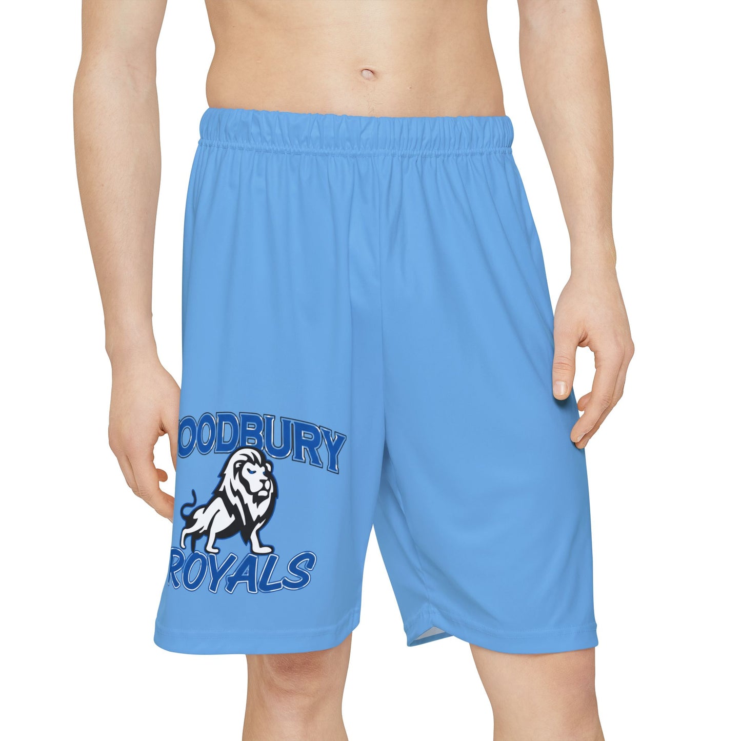 Woodbury Royals Men's Light Blue Sports Shorts