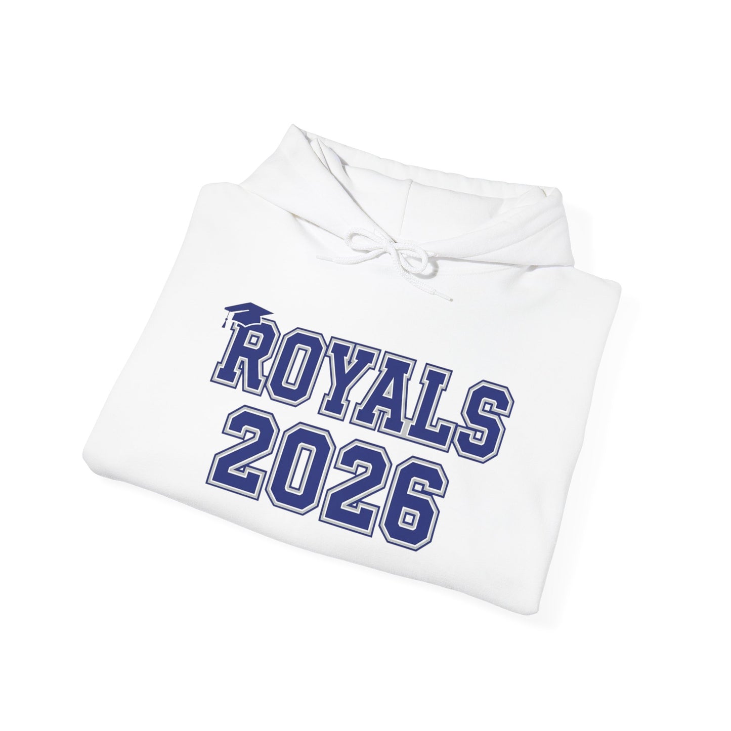 Woodbury Royals Class of 2026 Block Hoodie