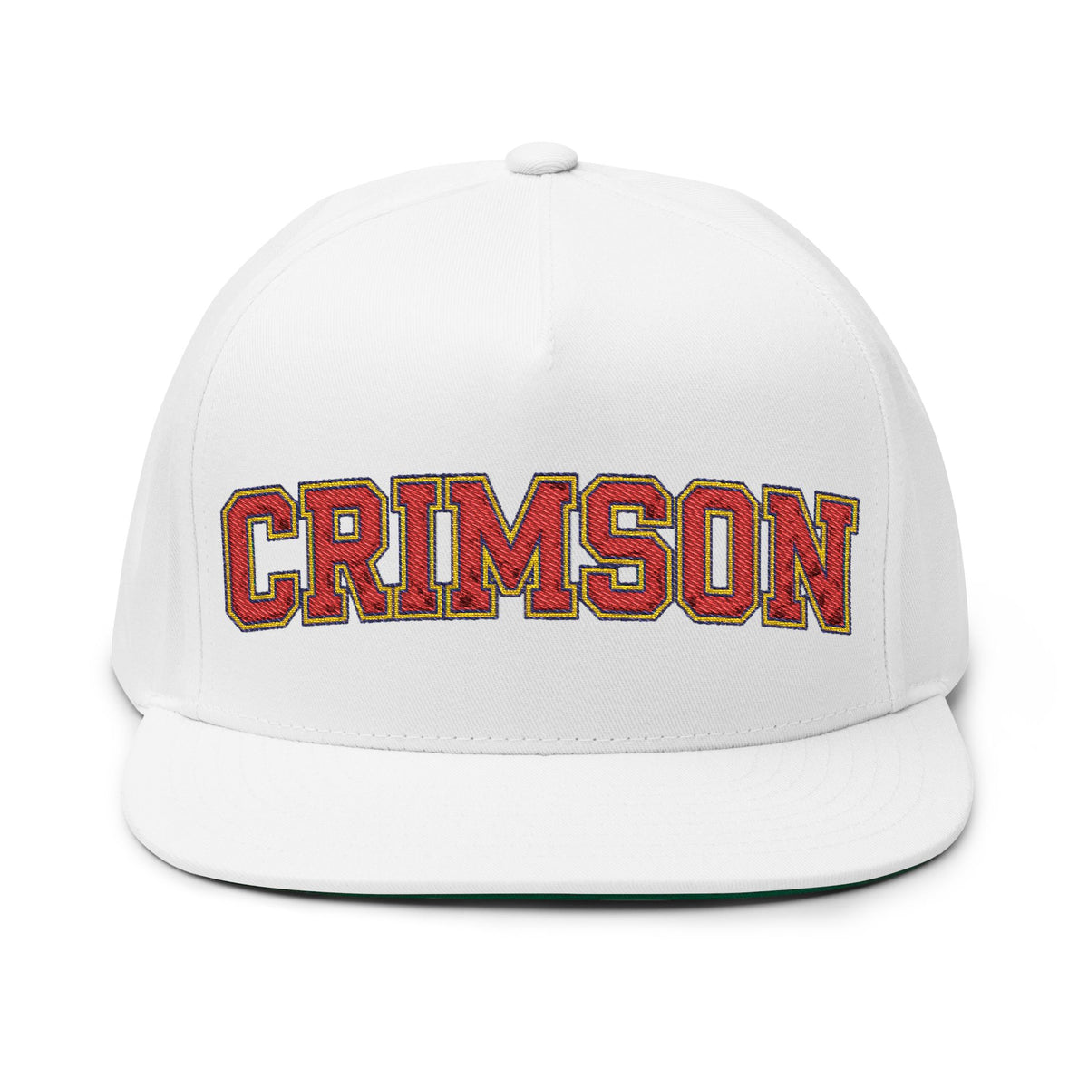 Maple Grove Crimson Flat Bill Cap