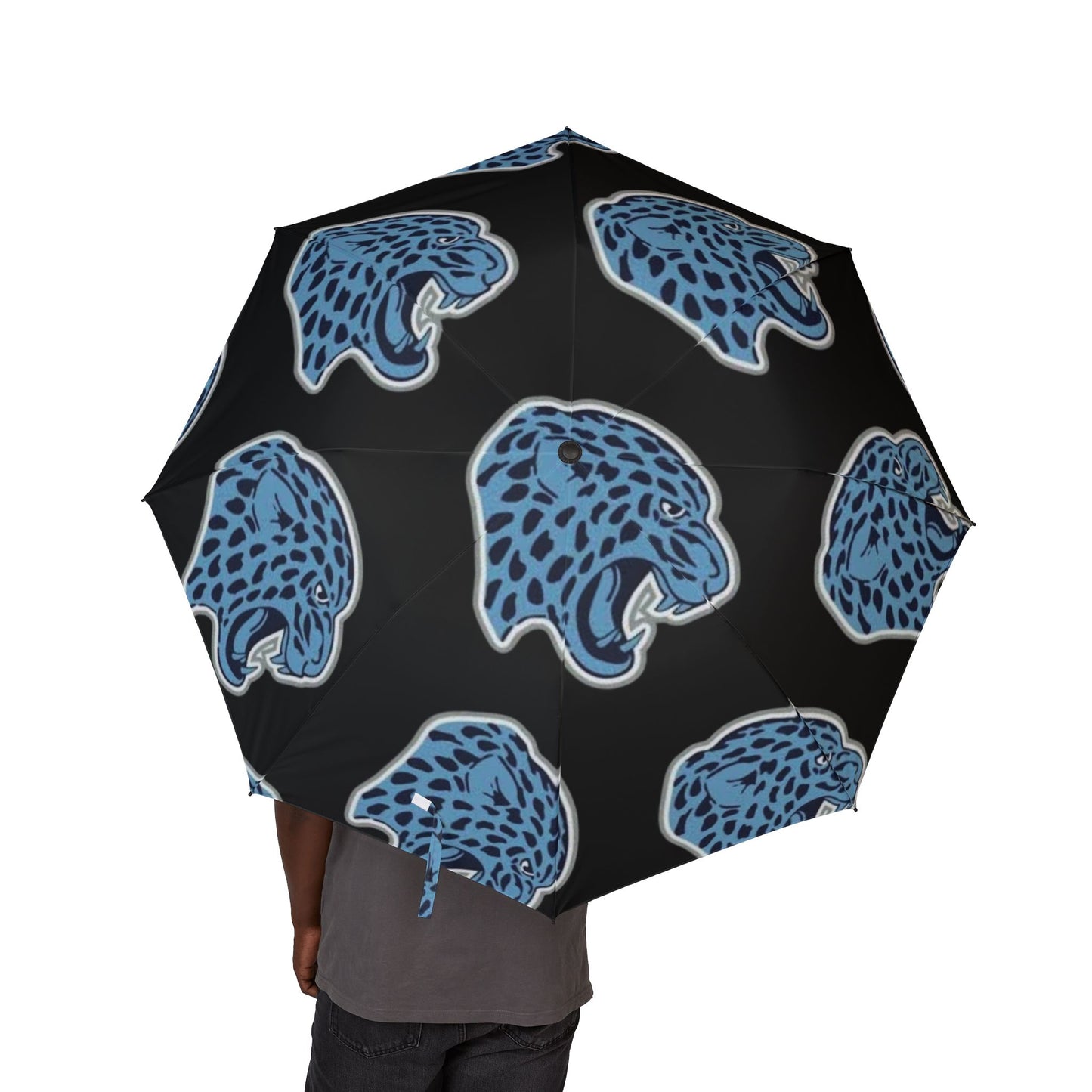Bloomington Jefferson Jaguars Stylish Foldable Umbrella - Compact Rain Protection