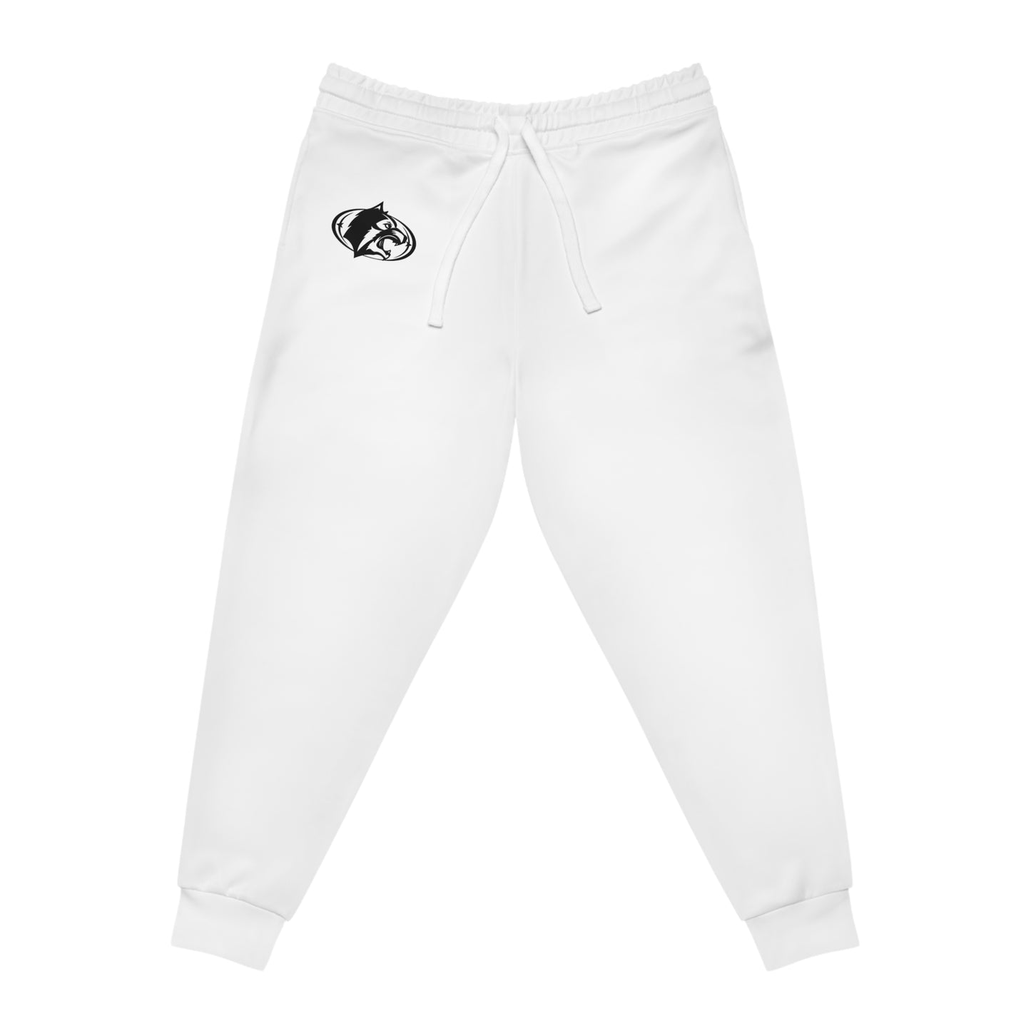 Roseville Raiders White Athletic Joggers