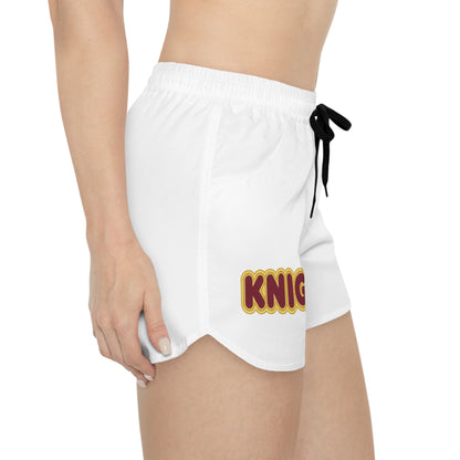 Saint Paul Harding Knights Women's Casual White Shorts