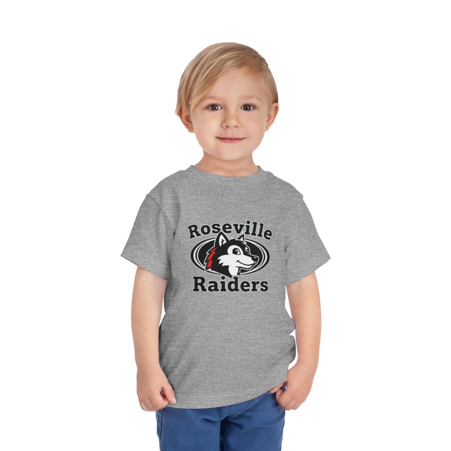 Roseville Raiders Toddler Short Sleeve Tee - Fun & Sporty Kids Shirt