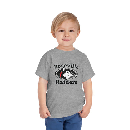Roseville Raiders Toddler Short Sleeve Tee - Fun & Sporty Kids Shirt