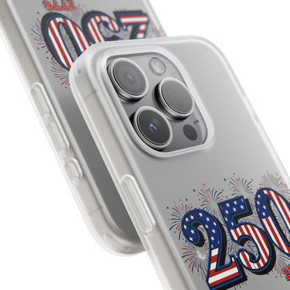 American Flag iphone case 250th Anniversary Fireworks
