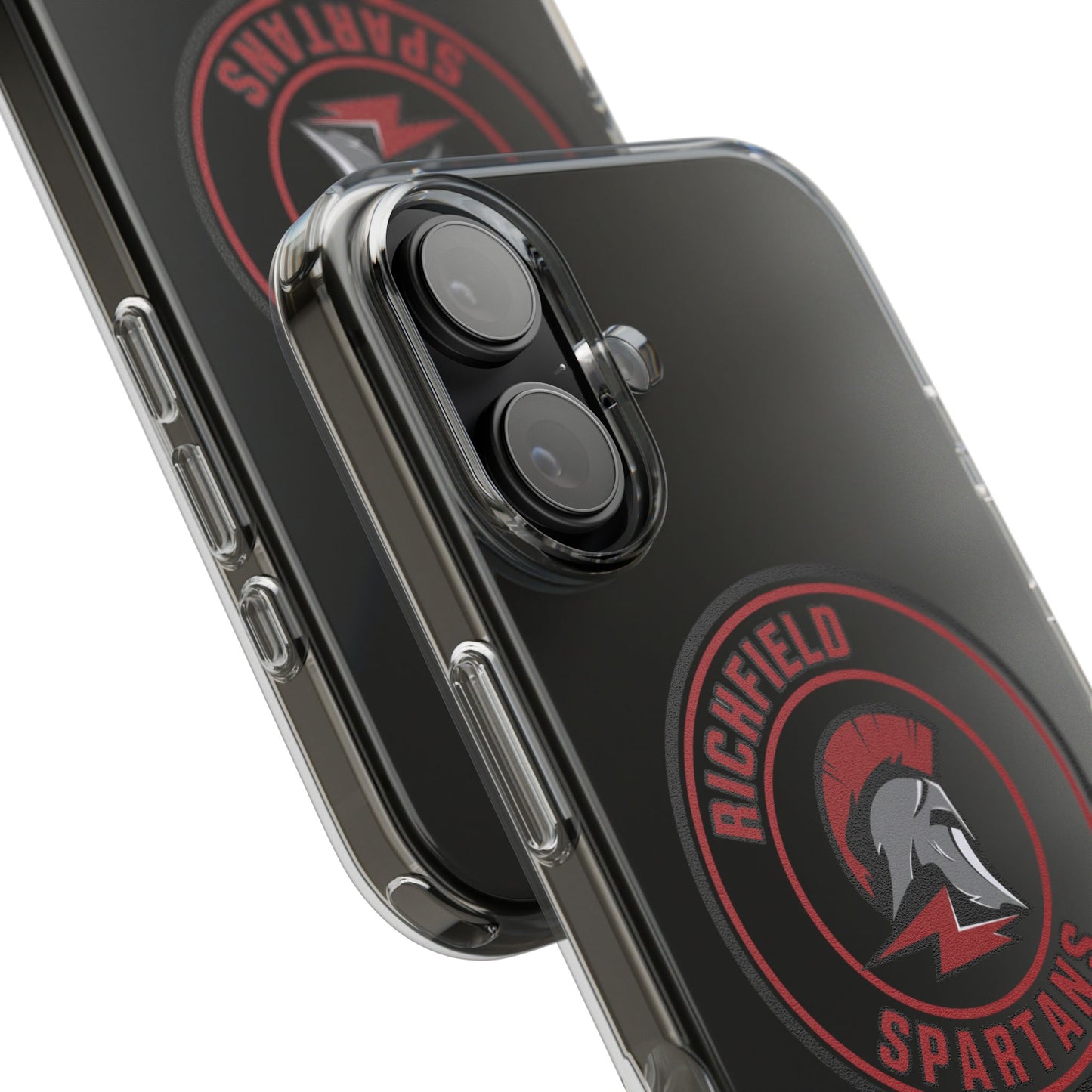 Richfield Spartans Clear Phone Case  - Durable Phone Protection for Everyday Use