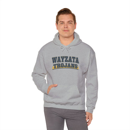 Wayzata Trojans Block Hoodie