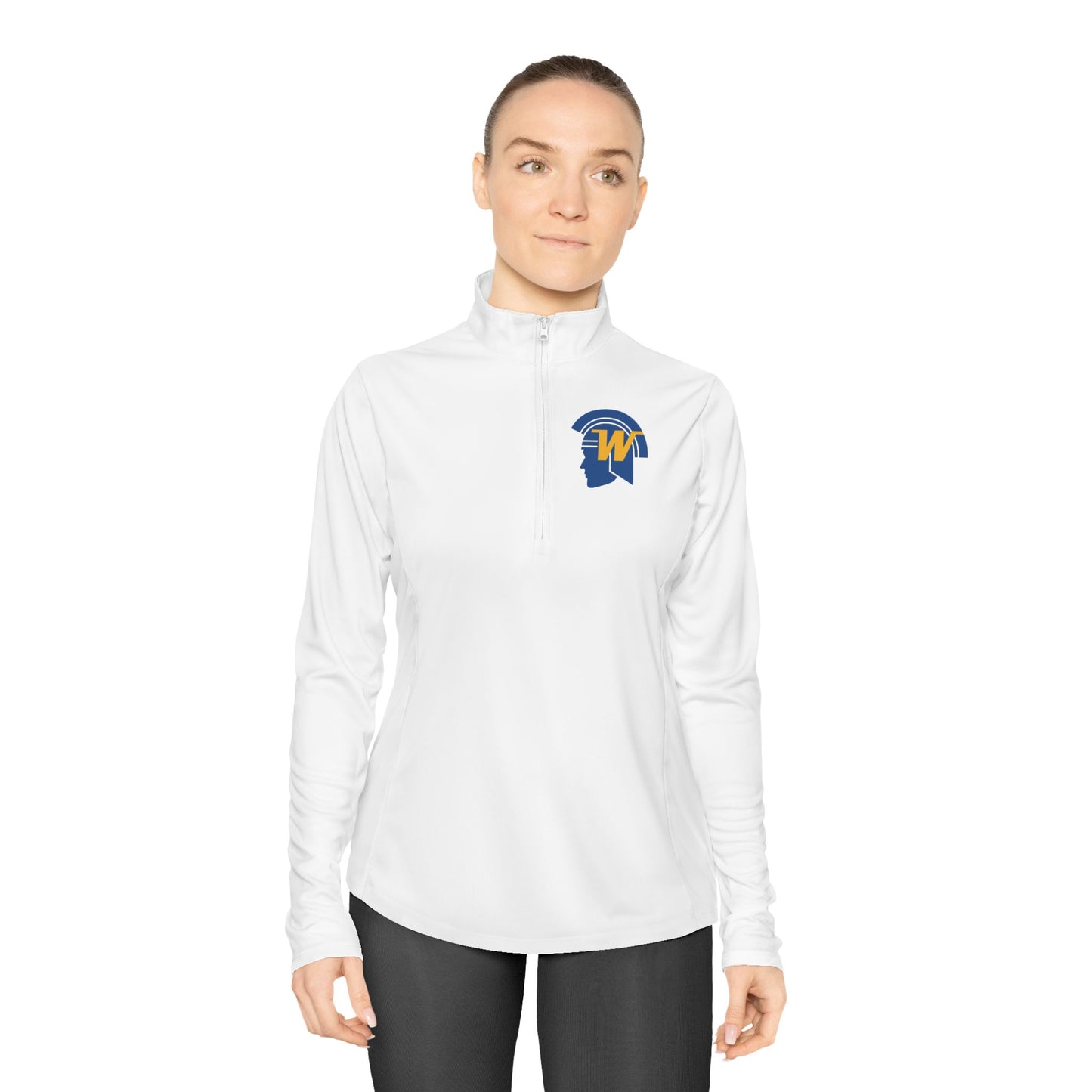 Wayzata Trojans Ladies Quarter-Zip Pullover - Stylish Sportswear for Active Women