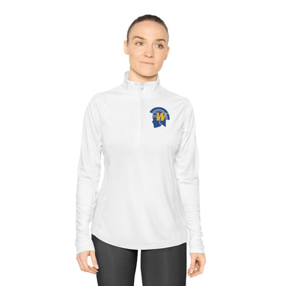 Wayzata Trojans Ladies Quarter-Zip Pullover - Stylish Sportswear for Active Women