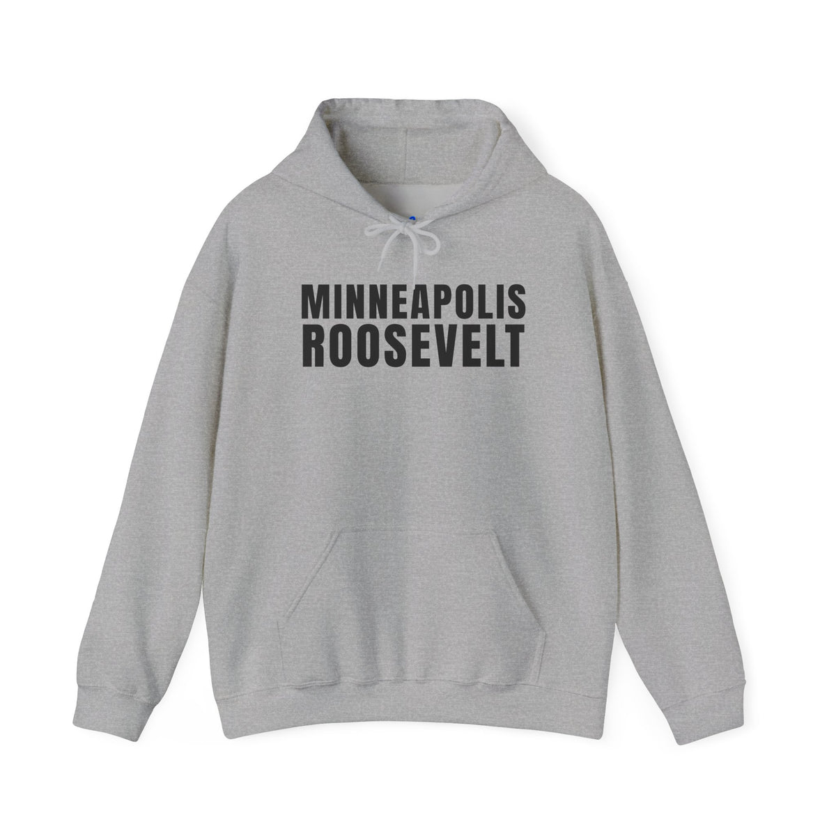 Minneapolis Roosevelt Ironman Hoodie — Classic School Logo Pullover
