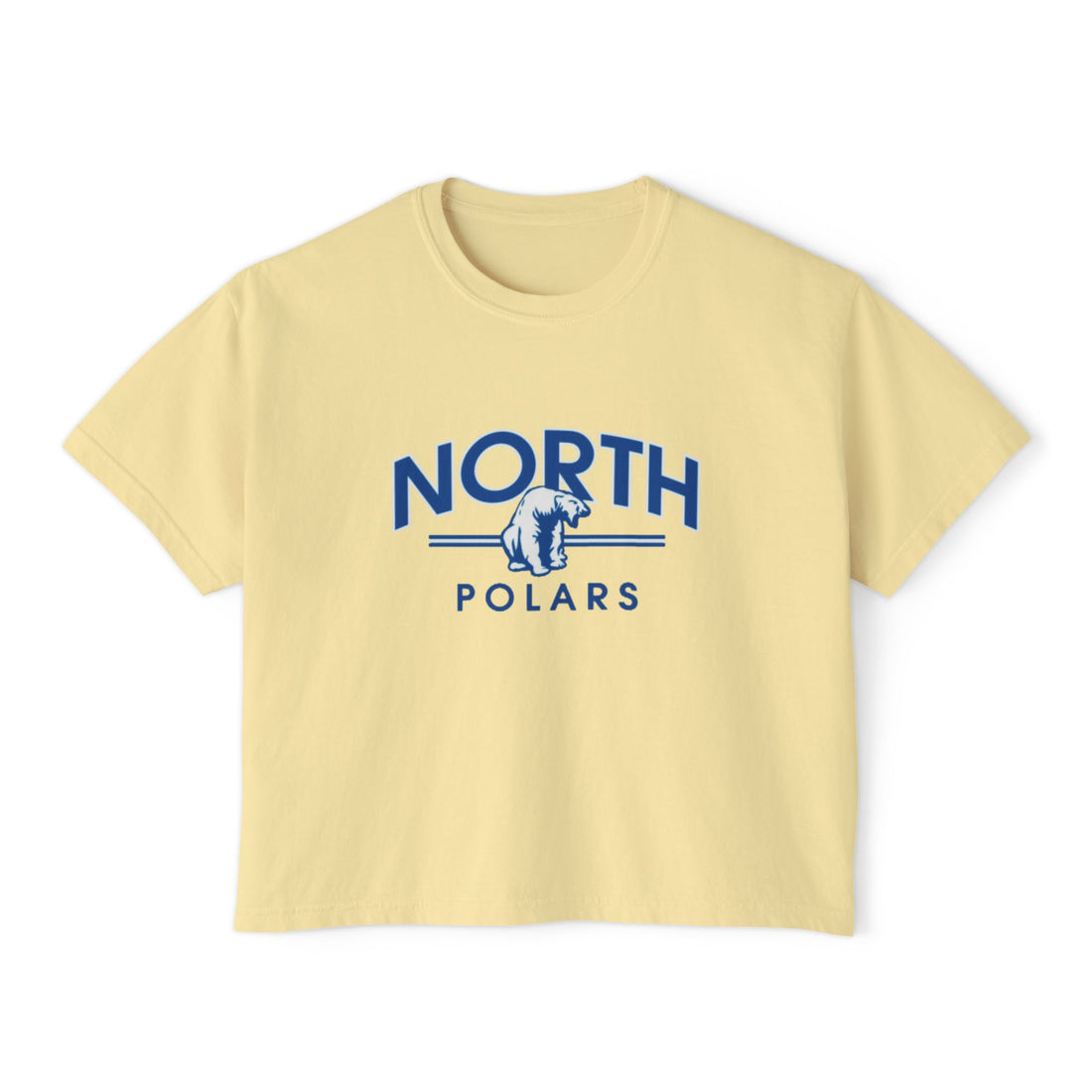 Minneapolis North Polars Women's Boxy Tee - Casual & Comfortable Style