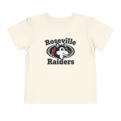 Roseville Raiders Toddler Short Sleeve Tee - Fun & Sporty Kids Shirt