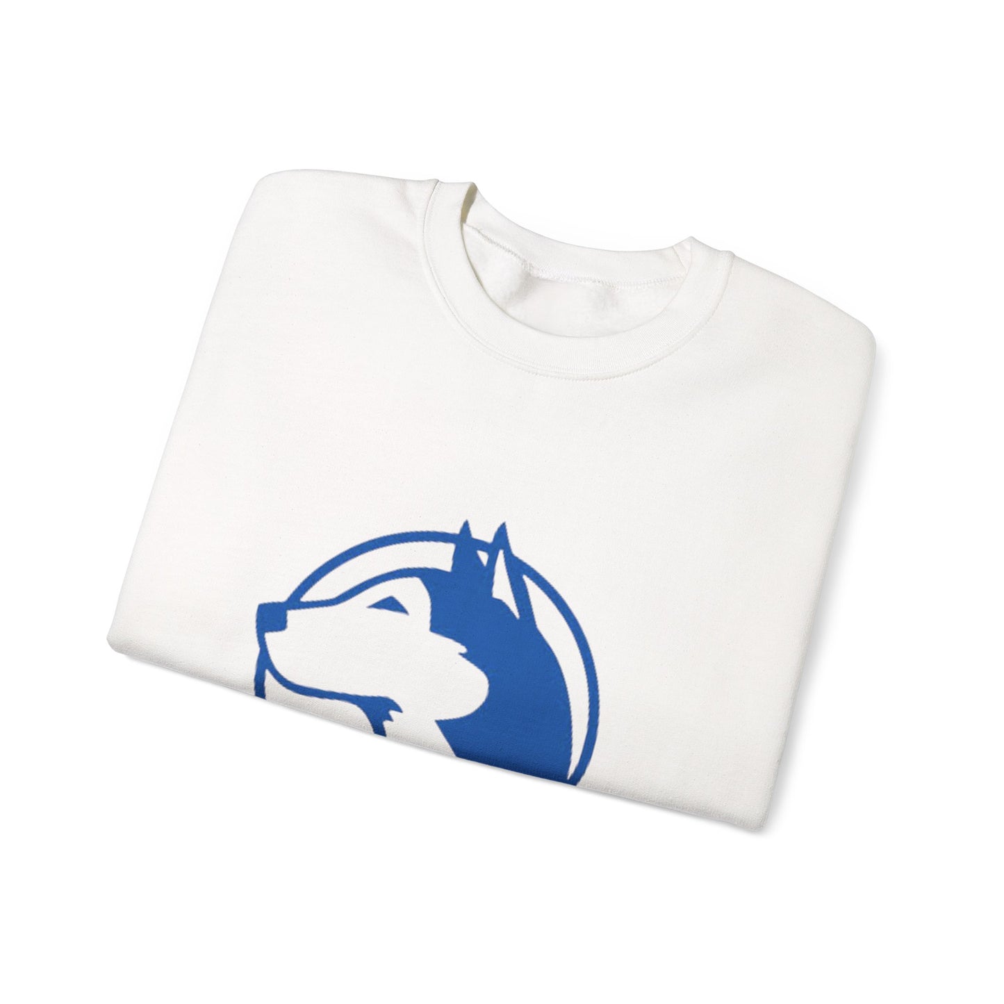 Saint Anthony Huskies Unisex Heavy Blend™ Crewneck Sweatshirt - Cozy Graphic Fashion