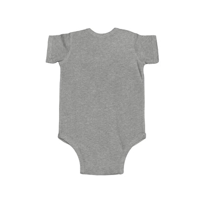 Back view of America 250th Anniversary Onesie, a soft gray bodysuit celebrating America's 250th anniversary.