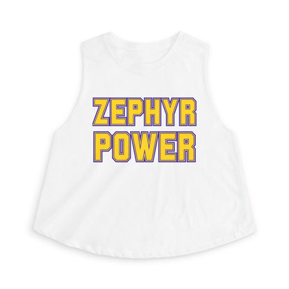 Mahtomedi "ZEPHYR POWER" Crop Top