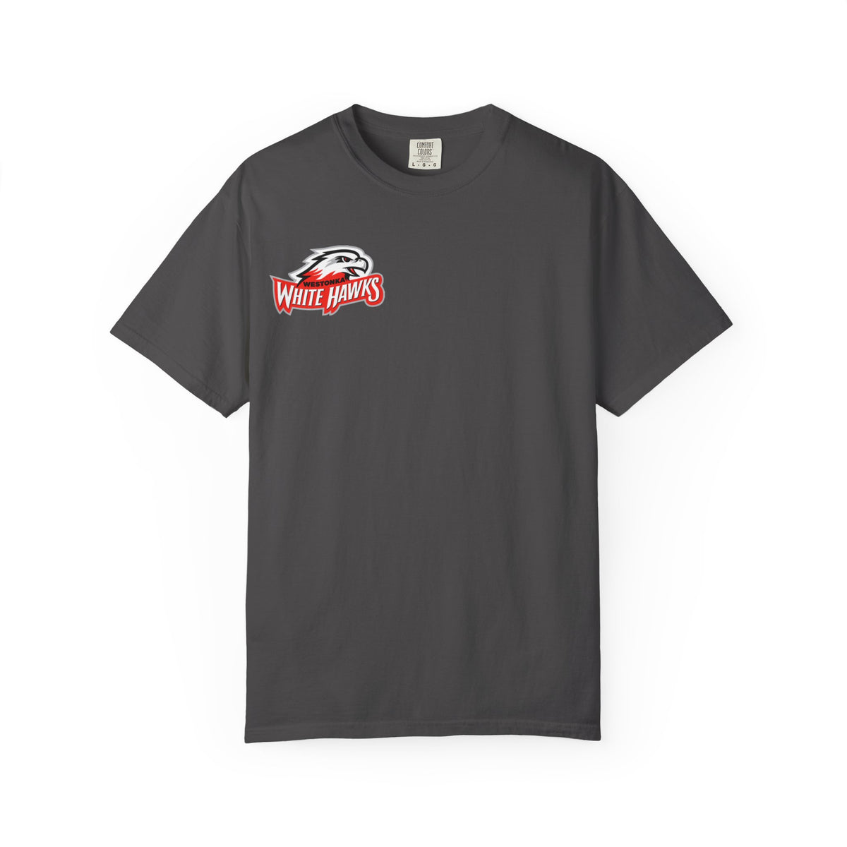 Mound Westonka White Hawks Unisex Garment-Dyed T-Shirt