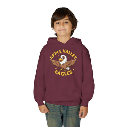 Apple Valley Eagles Youth Heavy Blend Hooded Sweatshirt