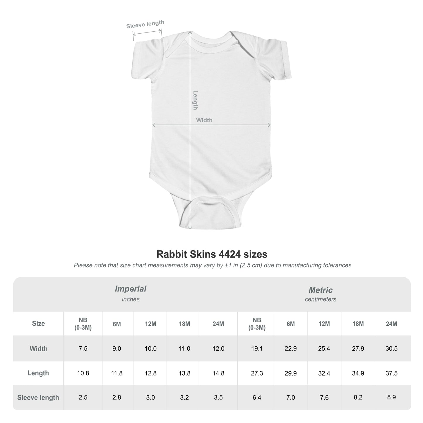 Park Wolfpack Infant Bodysuit - Cute Baby Apparel for Little Fans