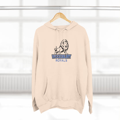 Woodbury Royals Three-Panel Fleece Hoodie