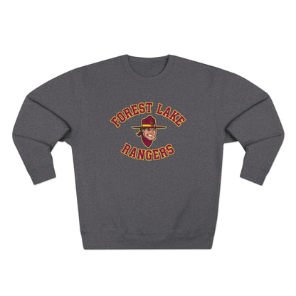 Forest Lake Rangers Unisex Crewneck Sweatshirt  - Cozy Everyday Wear