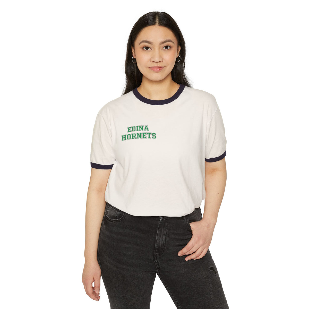 Edina Hornets Ringer Tee