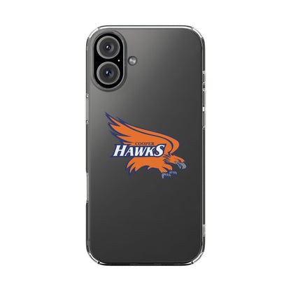 Robbinsdale Cooper Hawks Clear Phone Case - Stylish & Durable Protection