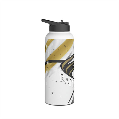 East Ridge Raptors Gold Swirl Stainless Steel Water Bottle — Insulated Sports Bottle