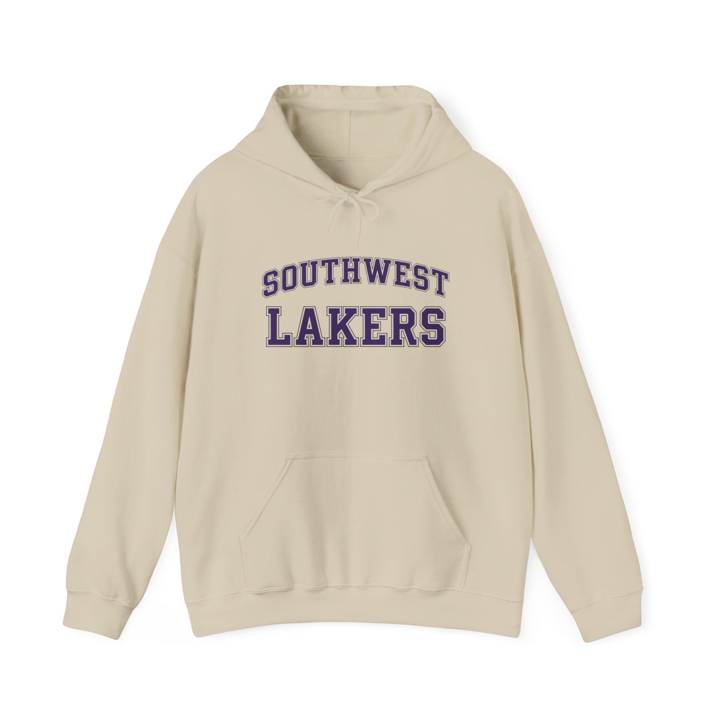 Minneapolis Southwest Lakers Block Hoodie