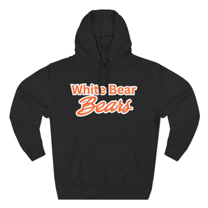 White Bear Lake Bears Hoodie — Collegiate Pullover with Bold Varsity Text