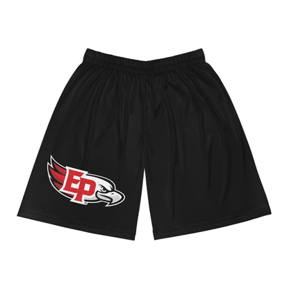 Eden Prairie Eagles Men's Black Basketball Shorts - Comfortable Athletic Wear