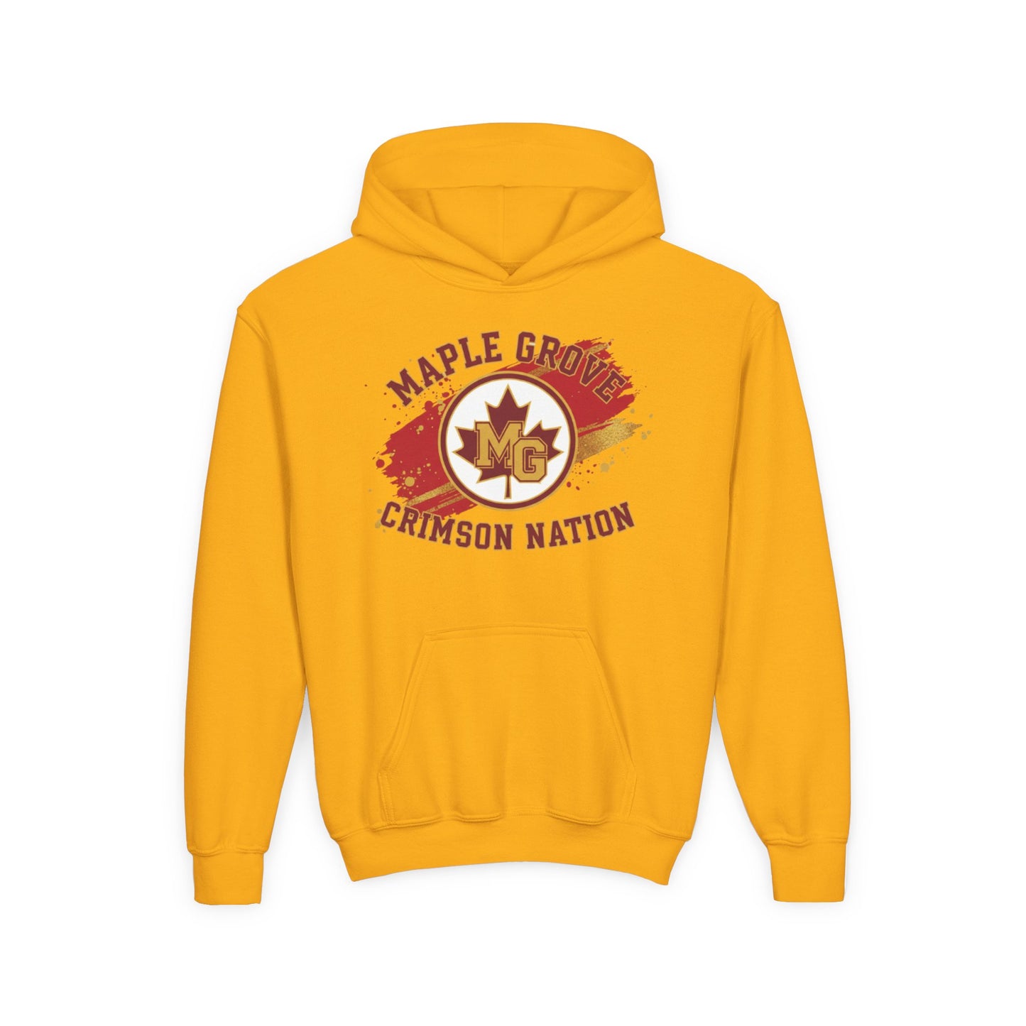 Maple Grove Youth Heavy Blend Hoodie - Cozy & Stylish Sweatshirt for Kids