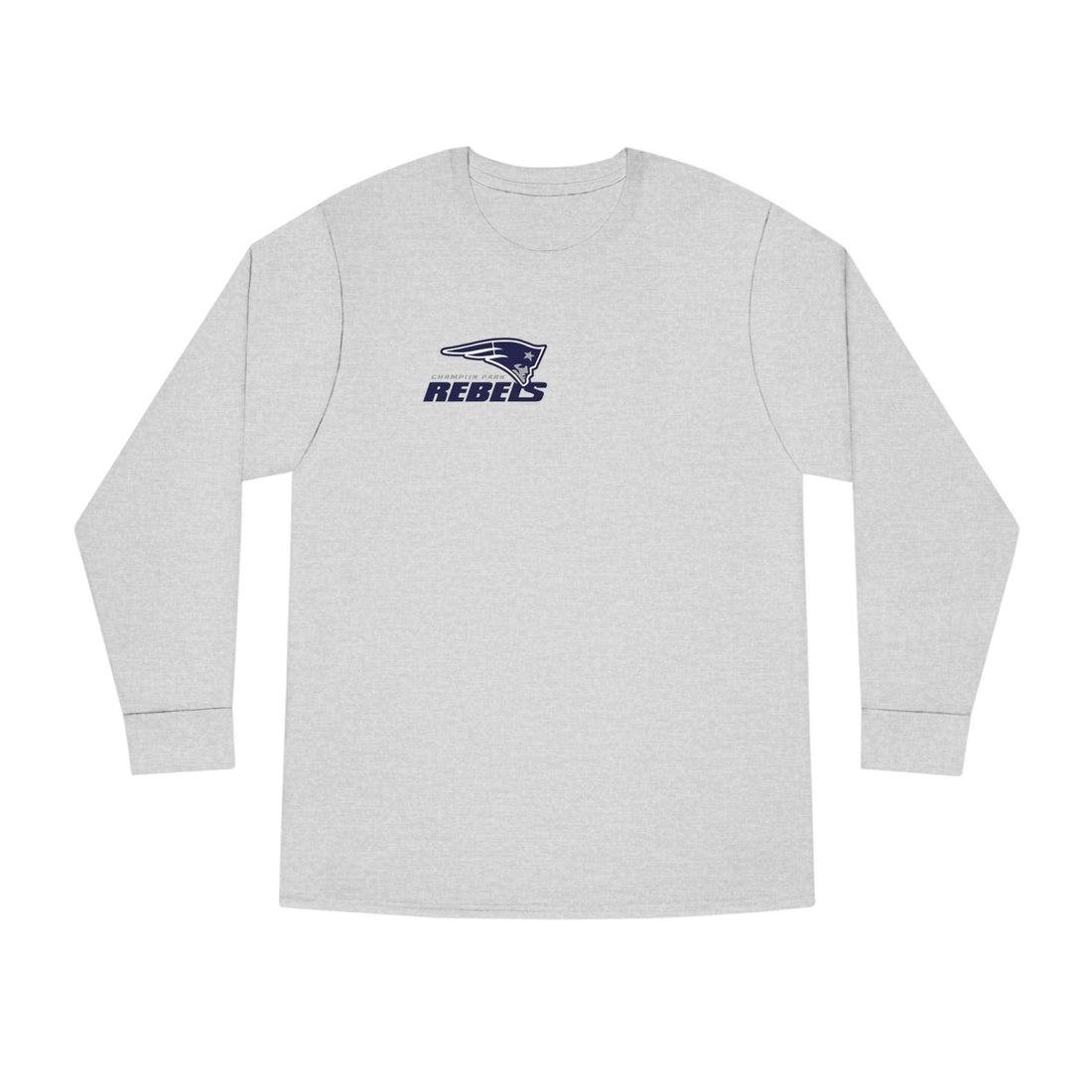 Champlin Park Rebels Casual Long Sleeve Crewneck Tee - Perfect for Everyday Wear