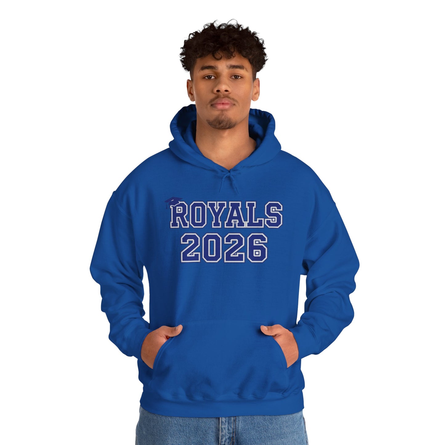 Woodbury Royals Class of 2026 Block Hoodie