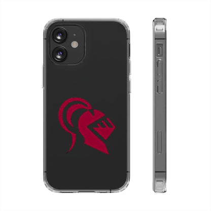 Irondale Knights Shield Clear Phone Case - Durable Protection with Bold Design