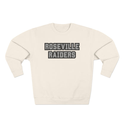 Roseville Raiders Unisex Crewneck Sweatshirt with Minimalist Design