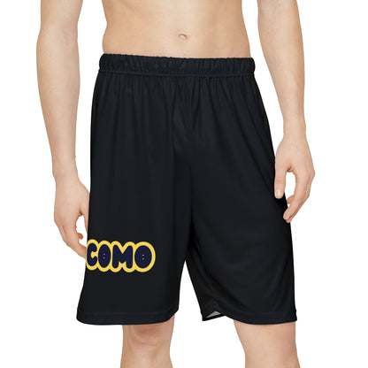 Saint Paul Como Park Cougars Men's Sports Shorts with Bold Design, Athletic Shorts for Workouts, Casual Wear