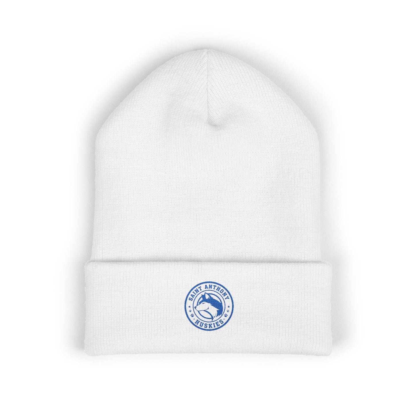 Saint Anthony Huskies Cuffed Beanie Hat