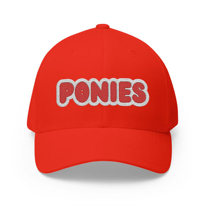 Stillwater Ponies Embroidered Cap - Structured Baseball Hat