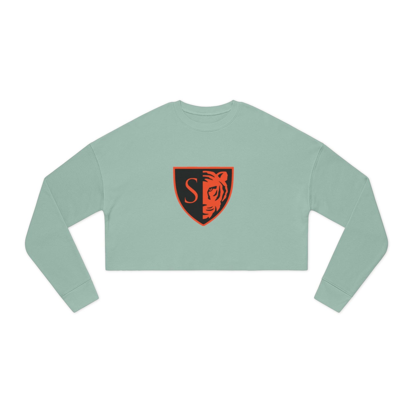 Minneapolis South Tigers Stylish Women's Cropped Sweatshirt - Trendy Athletic Wear