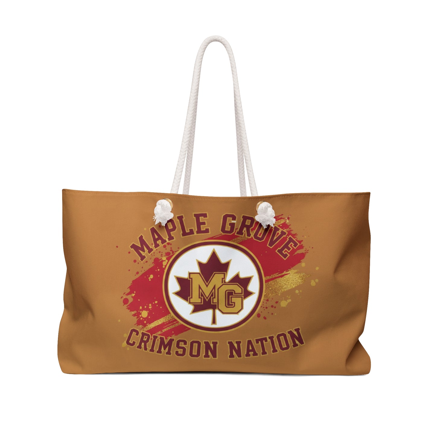 Maple Grove Crimson Weekender Bag for Travel & Leisure