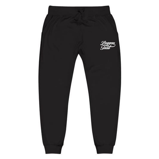 Logger's Trail Golf Course 'Dreams Come True' Fleece Cozy Black Joggers
