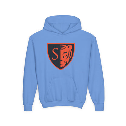 Minneapolis South Tigers Youth Heavy Blend Hooded Sweatshirt -  Casual Comfort for Young Adventurers