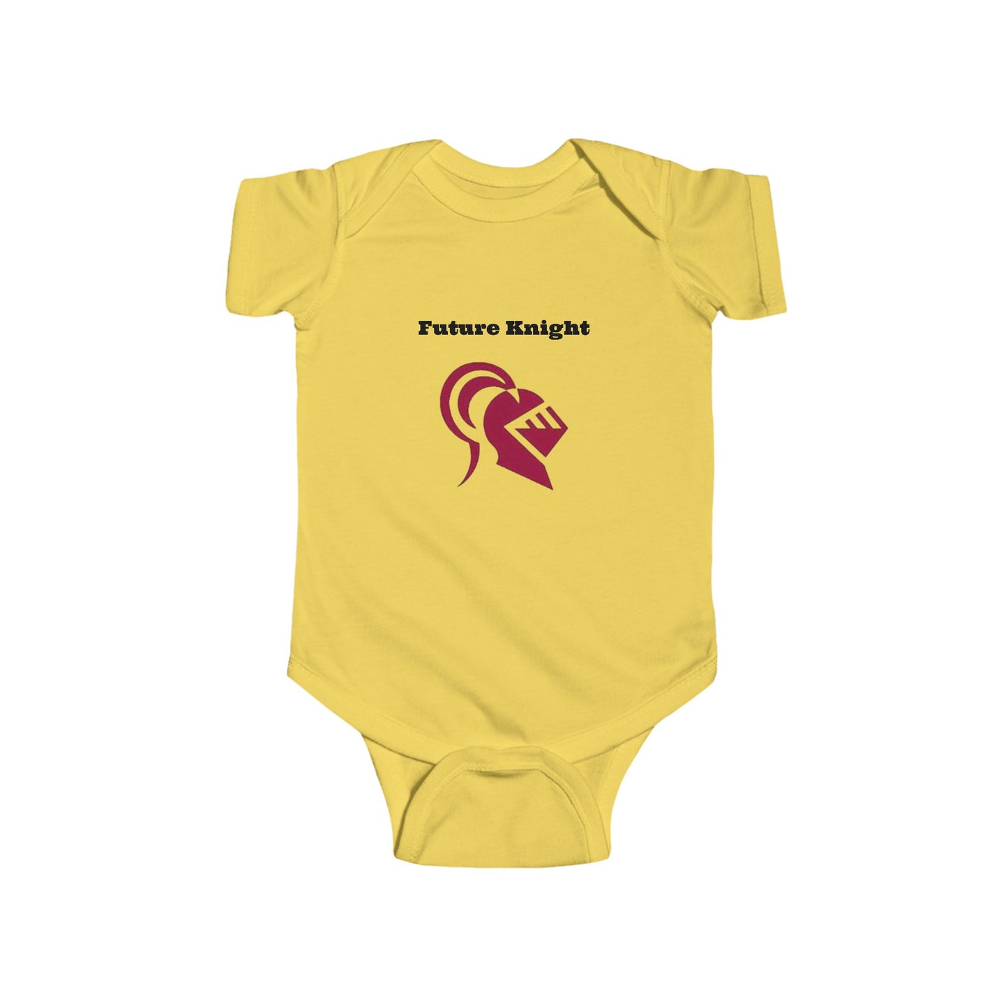 Future Knight Infant Bodysuit - Cute Baby Apparel for Little Warriors