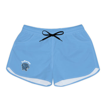Bloomington Jefferson Jaguars Light Blue Women's Casual Shorts