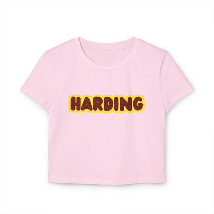 Saint Paul Harding Knights Women’s Baby Tee - Retro Graphic Top for Casual Vibes
